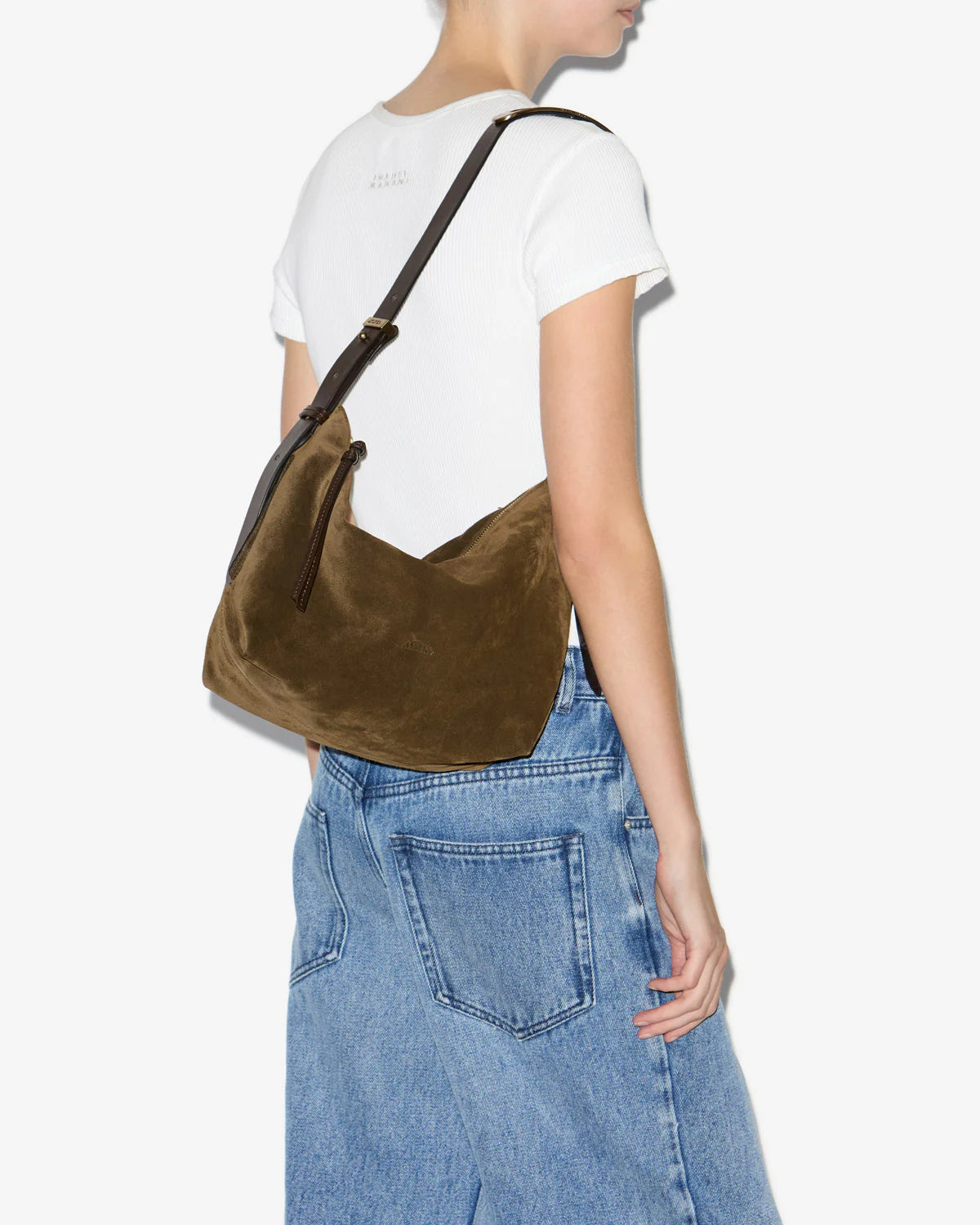 Isabel Marant Leyden Shoulder Bag in Bronze Tribeca Brighton