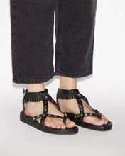 Load image into Gallery viewer, Silya Sandals in Black
