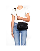 Load image into Gallery viewer, Lulu M Bag in Noir Brass Calfskin
