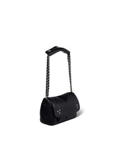 Load image into Gallery viewer, Lulu S Bag in Noir Silver Calfskin
