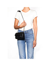 Load image into Gallery viewer, Lulu S Bag in Noir Silver Calfskin
