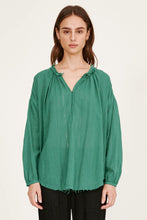 Load image into Gallery viewer, Poet Blouse in Jade
