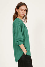 Load image into Gallery viewer, Poet Blouse in Jade
