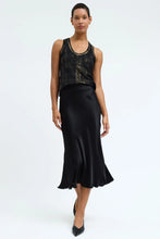 Load image into Gallery viewer, Tinsley Bias Skirt in Black
