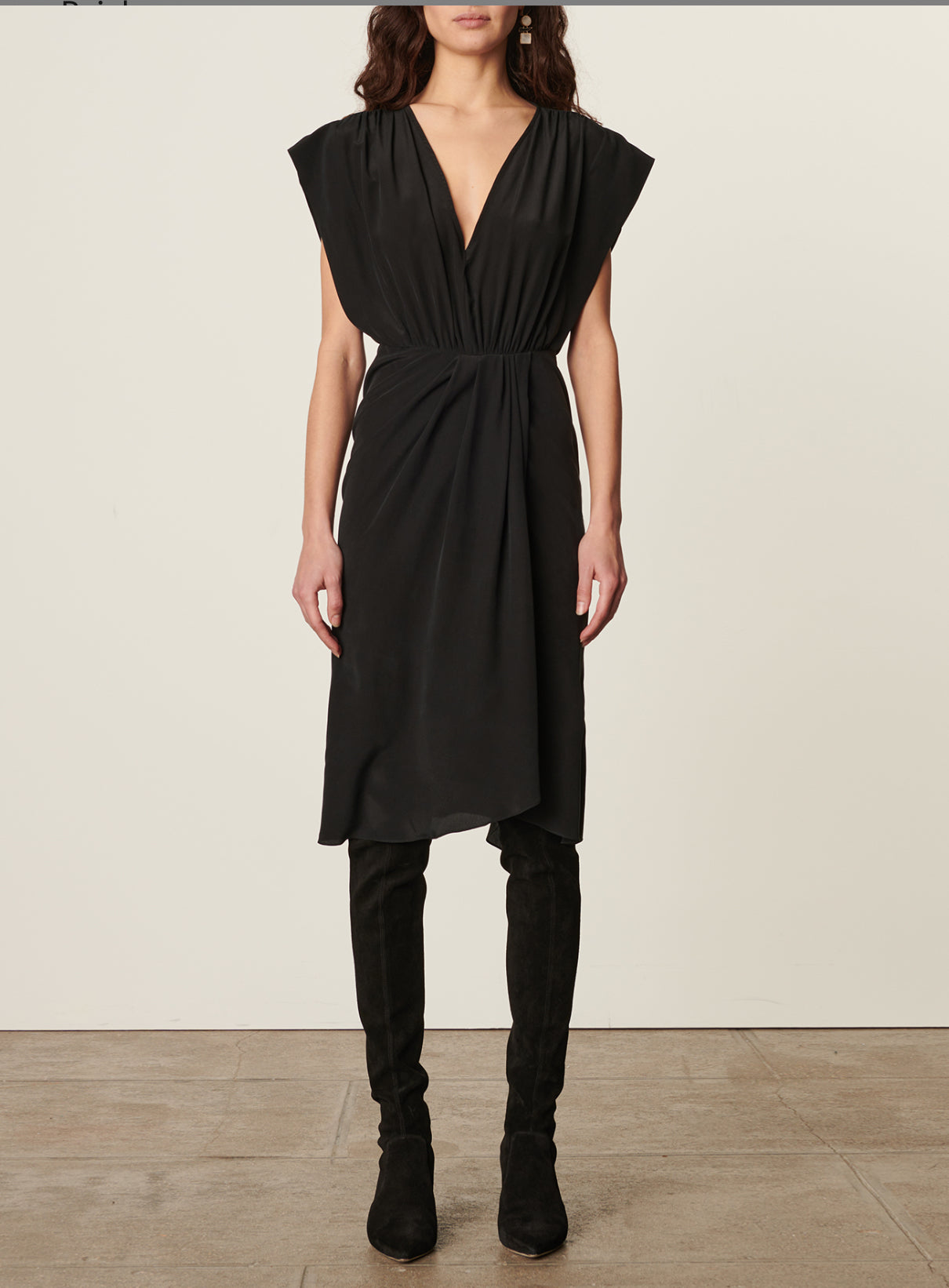 Vanessa Bruno Baya Dress in Black – Tribeca Brighton