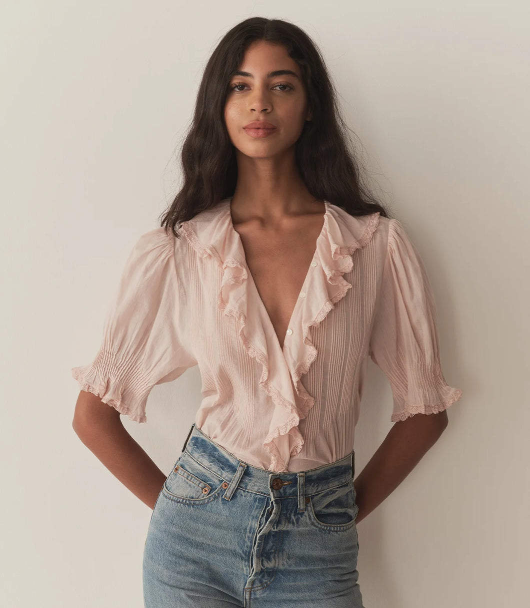 Henri Top in Blush