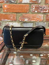 Load image into Gallery viewer, Lizza Baguette Bag in Black
