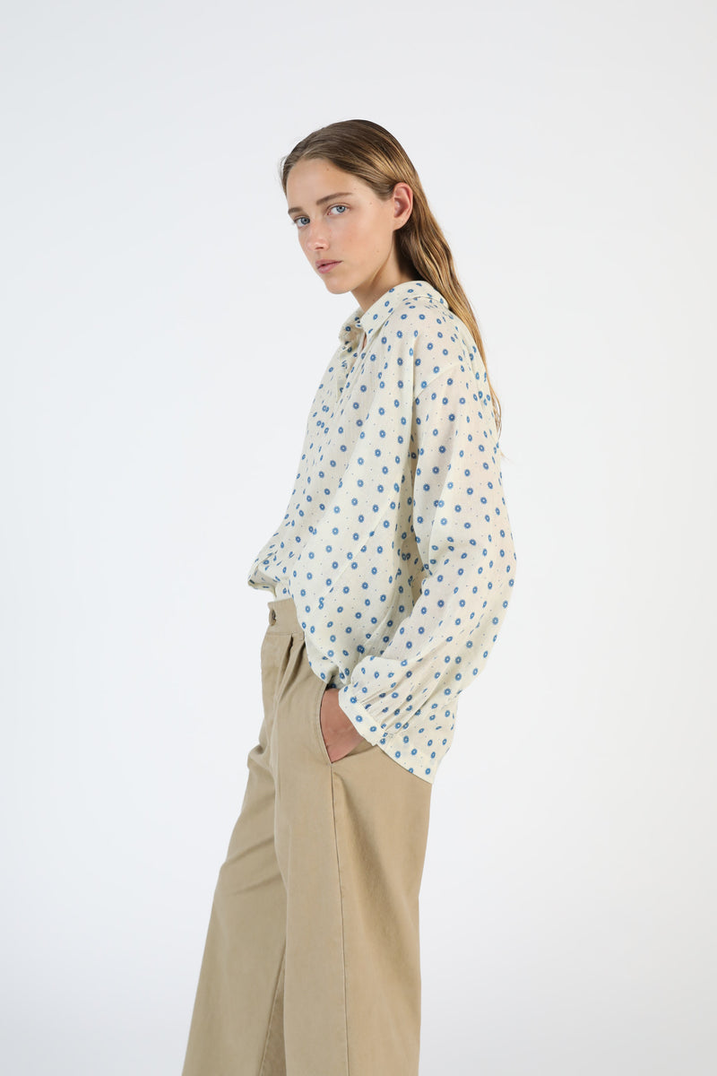 Masscob Cudahy Shirt in Blue Porcelain – Tribeca Brighton