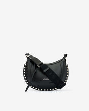 Load image into Gallery viewer, Mini Moon Bag in Black/ Silver
