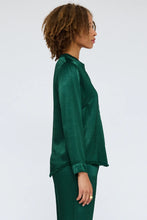 Load image into Gallery viewer, Perfect Henley Blouse in Cypress
