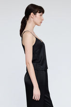 Load image into Gallery viewer, Mona Cropped Cami in Black
