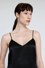 Load image into Gallery viewer, Mona Cropped Cami in Black
