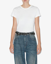 Load image into Gallery viewer, Taomi Tee Shirt in White
