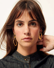 Load image into Gallery viewer, Anaa Asymmetrical Earrings Gold
