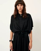 Load image into Gallery viewer, Alfassa Night Blouse in Black
