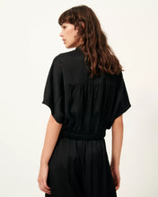 Load image into Gallery viewer, Alfassa Night Blouse in Black
