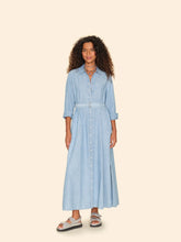 Load image into Gallery viewer, Bowen Dress in Dusty Blue
